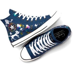 Brand New Coraline x Converse Woman Sz 7